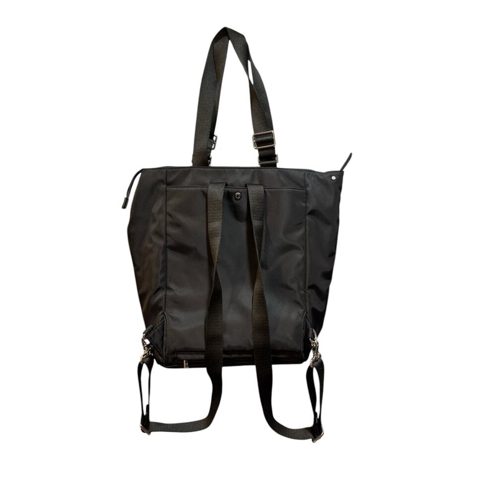 Knomo London Mayfair Gilbert black  convertible tote bag handbag and backpack - Picture 2 of 12